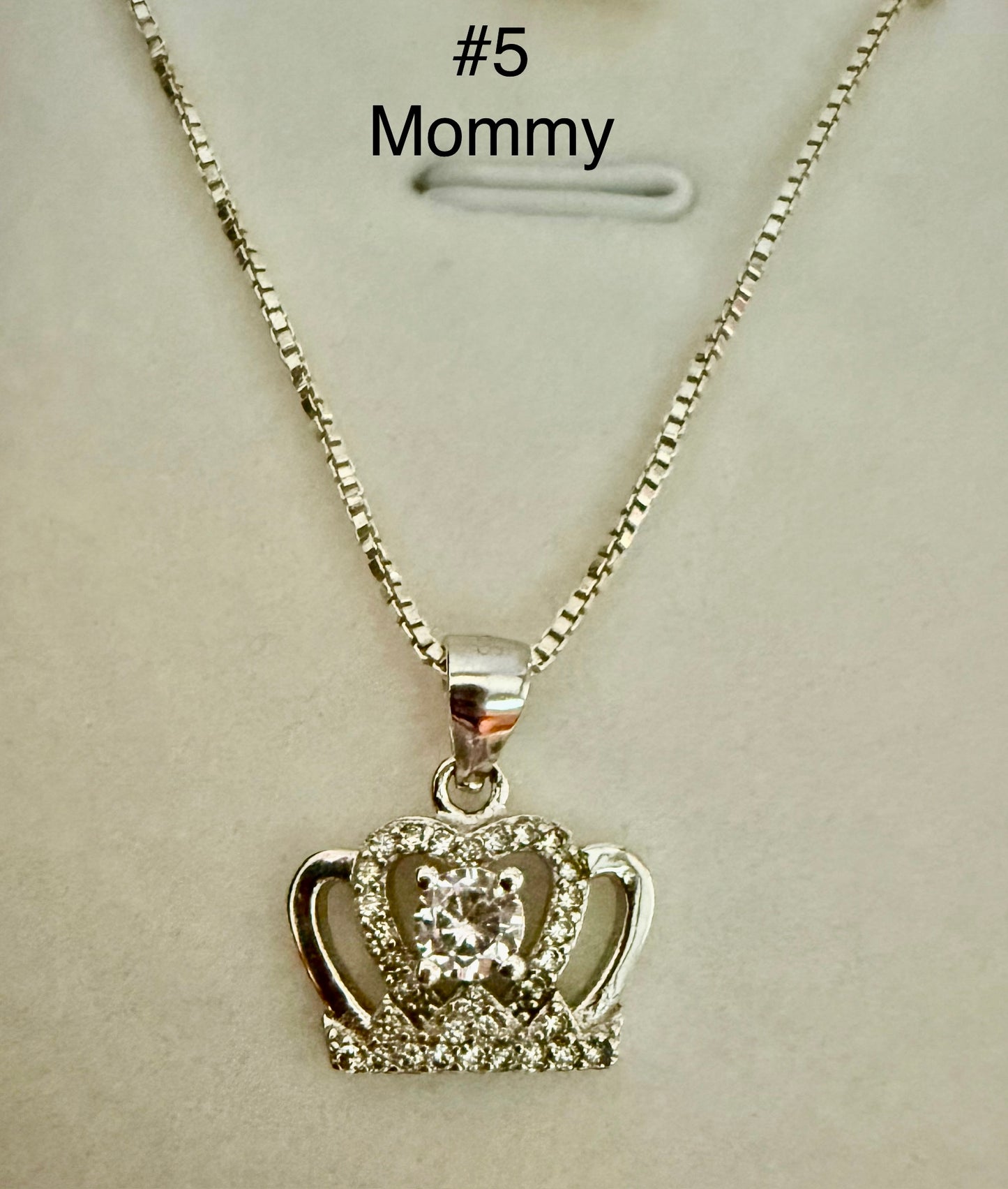 “Mommy & Me” Reveal - Adult & Child Matching Necklaces